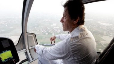 World News | Imran Khan's Helicopter Commute Costs Pakistan PKR 550 Mln