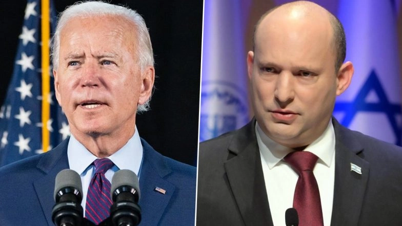  Joe Biden Accepts Israeli PM Naftali Bennett's Invitation To Visit Israel