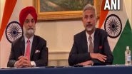 World News | India, US Discussed Humanitarian Assistance to Ukraine: Jaishankar