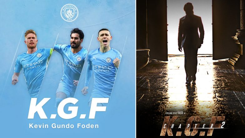 Manchester City Gives a Fun Tribute to KGF Chapter 2 With an Interesting Social Media Post (View Pic)