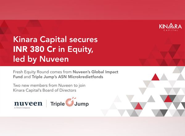 Business News | Fintech Kinara Capital Secures INR 380 Cr in Equity, Led by Nuveen
