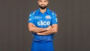 Sports News | IPL 2022: Kumar Kartikeya Singh Replaces Injured Arshad Khan in Mumbai Indians Squad