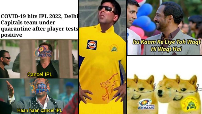 MI, CSK Fans Share Hilarious Memes After Cancel IPL Trends On Twitter As Delhi Capitals Report Positive COVID-19 Cases