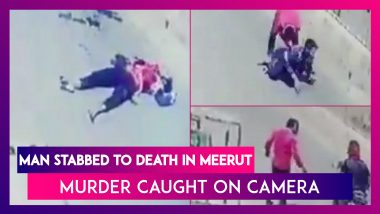 Meerut: Man Stabbed To Death On Busy Road, Murder Caught On Camera