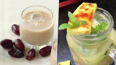 Eid al-Fitr 2022 Recipes: From Keri Ka Sharbat to Gol Paani, 5 Summer Drinks That You Can Serve During Meethi Eid Celebrations (Watch Videos)