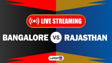 How To Watch RCB vs RR Live Streaming Online in India, IPL 2022? Get Free Live Telecast of Royal Challengers Bangalore vs Rajasthan Royals, TATA Indian Premier League15 Cricket Match Score Updates on TV