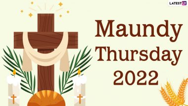 Maundy Thursday Images & HD Wallpapers for Free Download Online: Send Holy Thursday 2022 WhatsApp Stickers, Facebook Quotes and Bible Verses During Holy Week
