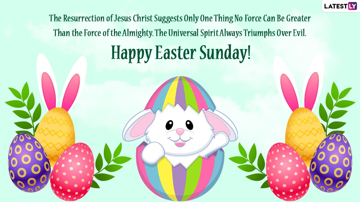 Happy Easter 2022 Wishes and Greetings: Send HD Images, WhatsApp Messages  to Family And Friends On This Holy Occasion!