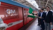 Business News | GM Modular's Red Train at Hyderabad Metro Gets All the Attention