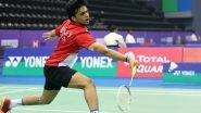 Orleans Masters 2022: Indian Shuttler Mithun Manjunath Settles for Silver Medal After Losing to Toma Junior Popov