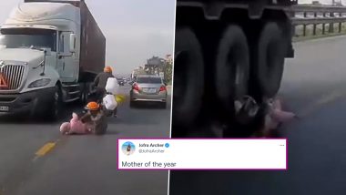 Jofra Archer Reacts to Viral Video on Woman Saving Child From Freak Road Accident, Calls Her ‘Mother of the Year’ (Check Post)