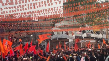 Hanuman Jayanti 2022: Muslims in Bhopal Welcome 'Rath Yatra' With Flowers