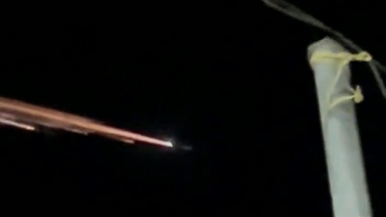 Meteor Shower 2022: Lights In Sky Over Nagpur and Other Parts of Maharashtra (Watch Video)