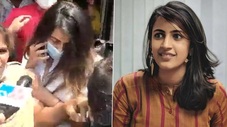 Niharika Konidela Released from Police Custody After She Was Detained by Cops in Drug Bust Raid at a Pub in Hyderabad (Watch Video)