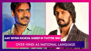 Ajay Devgn-Kichcha Sudeep In Twitter Spat Over Hindi As National Language