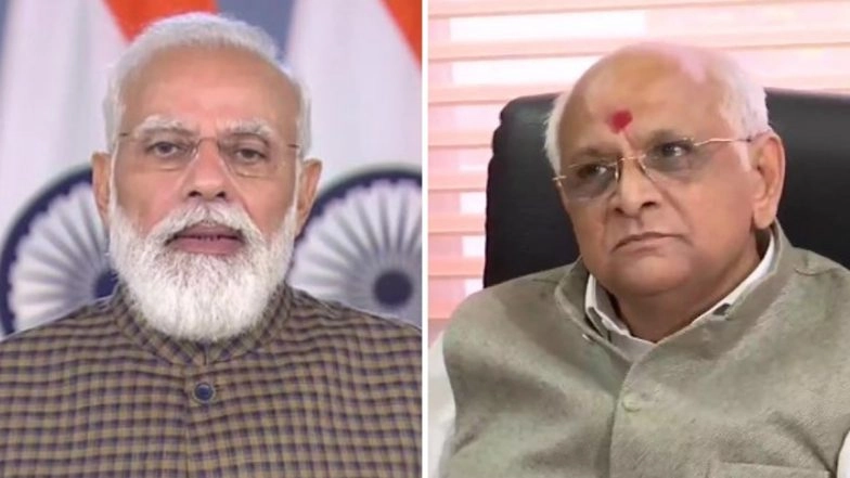 PM Modi Writes to Gujarat CM Bhupendra Patel, Says 'Decisions Reflect Effective Leadership'