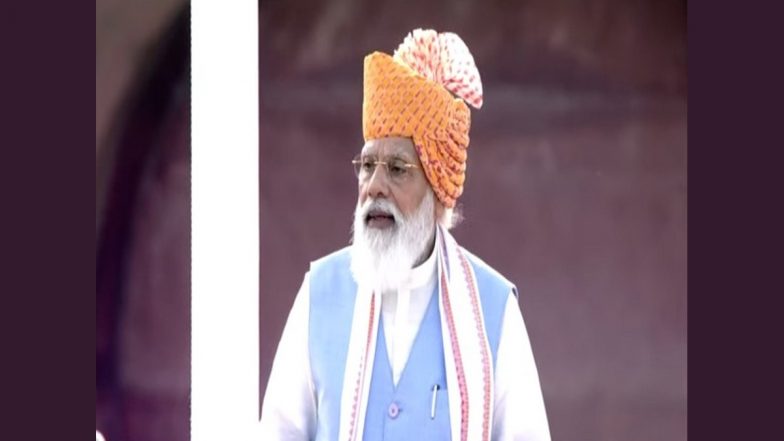 Guru Tegh Bahadur Birth Anniversary 2022: Live Streaming of PM Narendra Modi's Address to The Nation From Red Fort