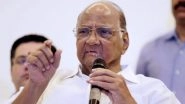 Maharashtra: Maha Vikas Aghadi Will Come Back To Power After Next Assembly Elections, Says NCP Chief Sharad Pawar