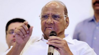 Mumbai: 'State Govt Should Think of Raj Thackeray's Warning of Shutting Down Loudspeakers in Mosques Seriously', Says Sharad Pawar