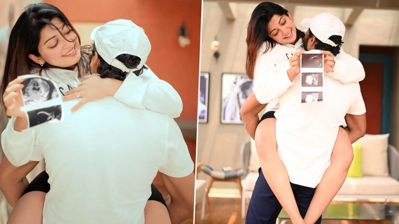 Pranitha Subhash Announces Pregnancy With Husband Nitin Raju by Sharing Their Adorable Couple Pics (View Post)