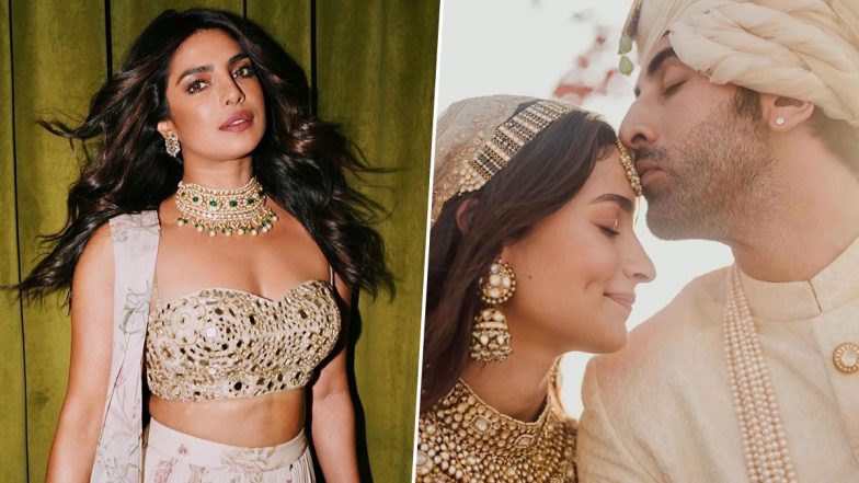 Priyanka Chopra Jonas Wishes the Newlyweds Ranbir Kapoor-Alia Bhatt With a Heartfelt Note!