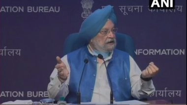 India News | After Oil Prices, Hardeep Puri Targets Opposition Parties over 'hypocrisy' on Aviation Turbine Fuel Taxes