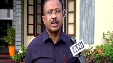 India News | RSS Worker Murder Case: Union Minister V Muraleedharan Calls Kerala's Law and Order Situation Pathetic