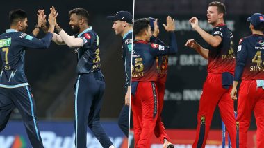 Gujarat Titans vs Royal Challengers Bangalore Betting Odds: Free Bet Odds, Predictions and Favourites in GT vs RCB IPL 2022 Match 43