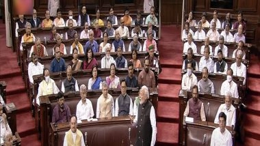 India News | BJP  First Party Since 1988 to Cross 100-seat Mark in Rajya Sabha