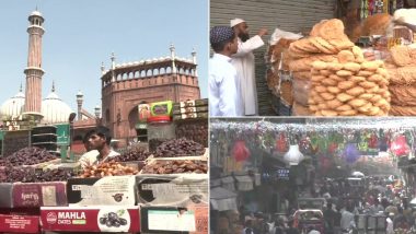 Ramadan 2022: Customers in Delhi Purchase Ramzan Delicacies Ahead of Moon Sighting Today (See Pictures)