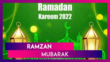 Happy Ramadan 2022 Wishes: Send Ramzan Mubarak Images, Wallpapers and Quotes to Family and Friends