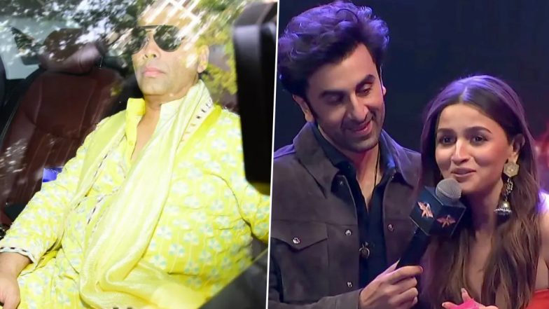 Ranbir Kapoor-Alia Bhatt Wedding: Karan Johar Rocks an Embroidered Kurta as He Arrives for the Festivities (View Pics)