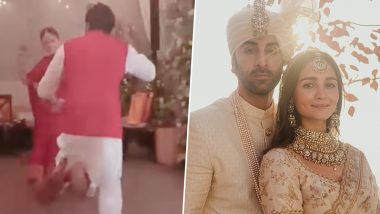 Alia Bhatt and Ranbir Kapoor Groove to ‘Chaiyya Chaiyya’ at Their Wedding’s After Party (Watch Video)