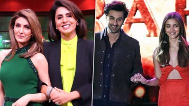 Ranbir Kapoor-Alia Bhatt Wedding: Ladke Waale Neetu Kapoor, Riddhima Kapoor are All Smiles Before Kick-Starting Star Couple's Marriage Festivities