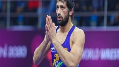 Sports News | Asian Wrestling C'ships 2022: Ravi Dahiya Clinches Gold; Bajrang Punia, Gourav Baliyan Settle for Silver