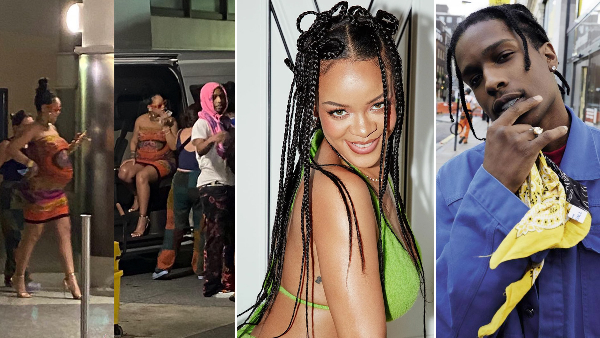 Rihanna And A$AP Rocky Shut Down Break-Up Rumors As They Step Out For  Dinner Date In Barbados-SEE PICS
