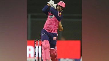 Sports News | IPL 2022: Hetmyer's Unbeaten 59 Helps RR Post 165/6 Against LSG