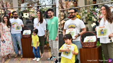 Kareena Kapoor, Saif Ali Khan, Taimur Attend Soha Ali Khan and Kunal Kemmu’s Book Launch in Style (View Pics)