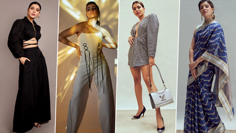 Samantha Ruth Prabhu Birthday: A Quintessential Diva Whose Signature Fashion Spunk Is like No One Else (View Pics)