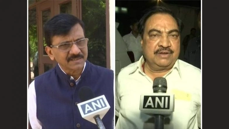 Sanjay Raut, Eknath Khadse's Phones Tapped on Anti-social Elements