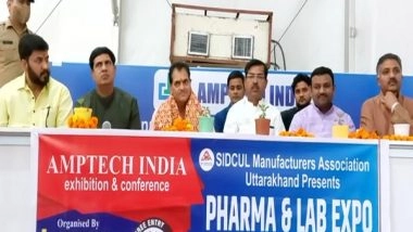 India News | 3-day Pharma Exhibition by SIDCUL Manufacturing Association Concludes in Uttarakhand's Haridwar