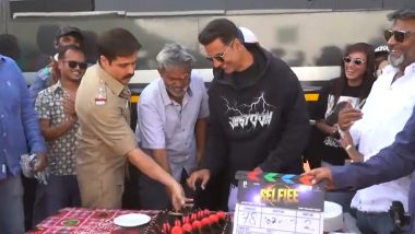 Selfiee: Akshay Kumar Wraps Up Shooting Schedule of Driving Licence Remake (Watch Video)