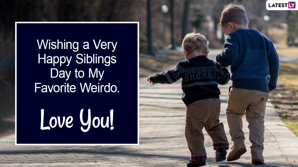 Siblings Day 2022 Images & HD Wallpapers for Free Download Online ...