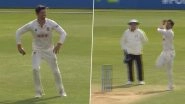 Alastair Cook&rsquo;s Hilarious Bowling Run-Up During County Championship Match Will Leave You in Splits! (Watch Video)