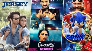 Theatrical Releases Of The Week: Shahid Kapoor’s Jersey, Sharad Kelkar’s Operation Romeo, Edris Elba’s Sonic The Hedgehog 2 & More