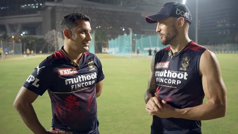 RCB Skipper Faf du Plessis Opens Up on Facing His Former Team CSK in IPL 2022 Clash (Watch Video)