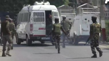 Srinagar Encounter: Two LeT Terrorists Killed, 3 Security Personnel Injured in Bishember Nagar Area of Jammu and Kashmir