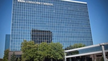 Business News | TCS Shares Rise Ahead of Earnings Announcement