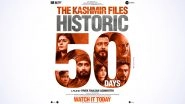 Vivek Agnihotri Says &lsquo;It&rsquo;s a Victory of Truth&rsquo;, As The Kashmir Files Successfully Completes 50 Days in Theatres