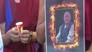 World News | Tibetans Hold Candlelight Vigil over Self-immolation of 81-year-old Man